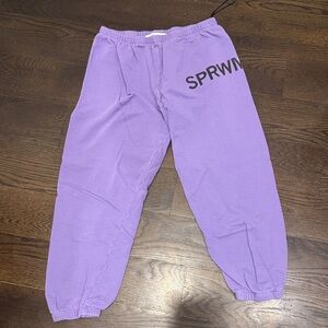 SPRWN Women's Purple Joggers